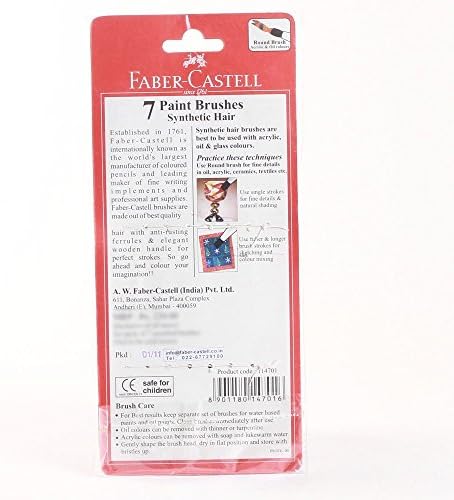 Faber -Castell Faber - Castell Synthetic redond Hair Binck