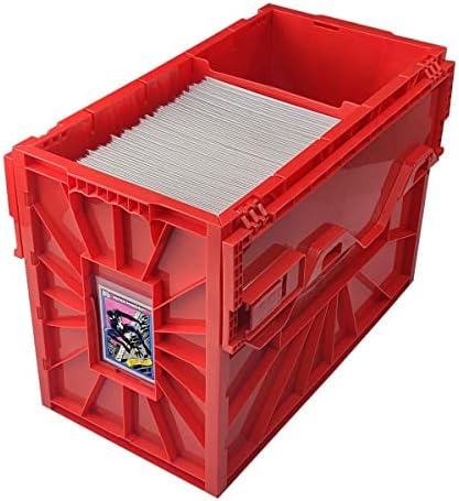 BCW Short Red Comic Book Bin - Solução de armazenamento durável e conveniente para sua coleção de quadrinhos: O Organizador Ultimate