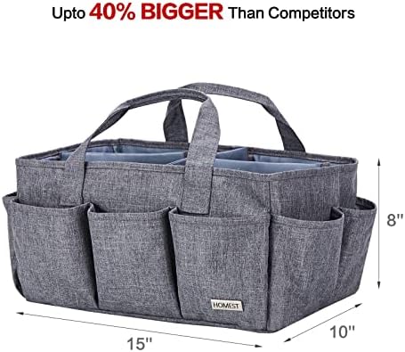 Bag do Organizador de Artesanato com vários bolsos, caddy de arte de armazenamento para scrapbooking, transportadora