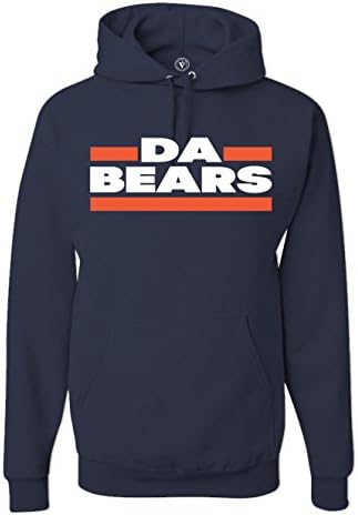 Victory Ink masculino DA Bears Capuz do capuz engraçado Sports Sports Sweatshirt