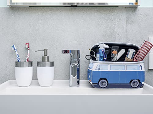 Coleção BRISA VW - Volkswagen Neoprene Universal Bag para maquiagem, viagem, cosméticos, caixa de lápis no barramento de barramento