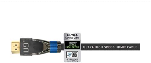 U9 Profissional 8K CABO DE HDMI ULTRA ALTA VELOCIDADE V2.1 48GBPS 8K60HZ 4K120HZ EARC HDR ALLM VRR | 1m / 3,3 pés | U9-8km-3f