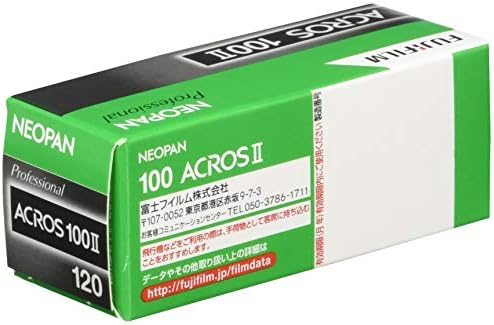 Fujifilm neo pan 100 acros ii120 tamanho, filme preto e branco, 12 exposições, 1 peça