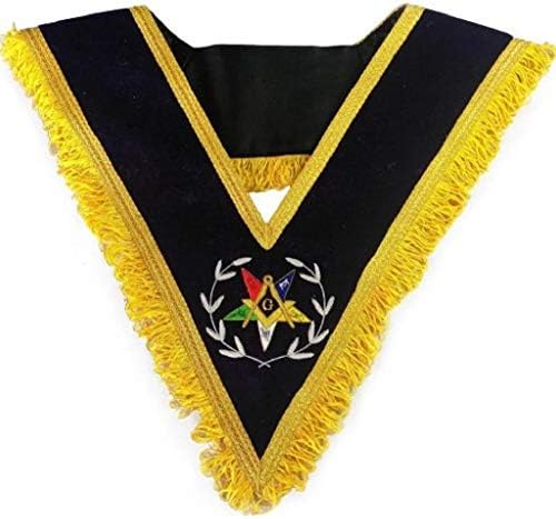 Regalia Lodge Worthy Patron Order of the Eastern Star Oes Collar