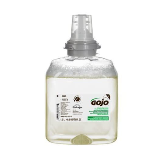 Gojo Industries 315-5665-02 Limpador de manutenção de espuma certificado verde, reabastecimento TFX 1200 mL