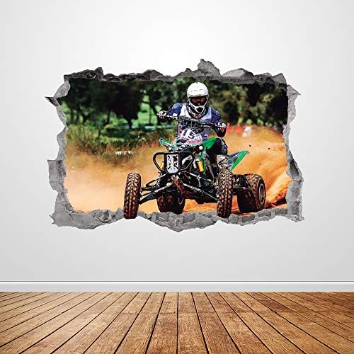 Quad Bike Wall Decal