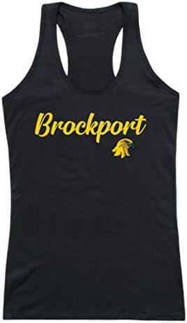 A faculdade em Brockport, Universidade Estadual de New York Eagles Feminino Tank Tampe T-shirt