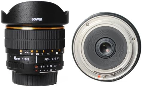 Bower Sly358od Ultra-largo 8mm f/3,5 Fisheye Lens para o Olympus 4/3 Câmeras Digital