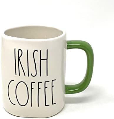 Rae Dunn Irish Coffee Caneca - Dia de Saint Patrick - Cerâmica