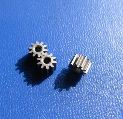 Engrenagem do modelo DIY Pequeno engrenagem de tração nas quatro rodas 0,5m - 10teets Hole interno: 2 mm de espessura: 4mm