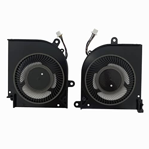 Landalanya Substituição Novo ventilador de resfriamento de CPU e GPU para MSI Stealth 15m A11UEK 15M A11UEK-009 15M A11UEK-280