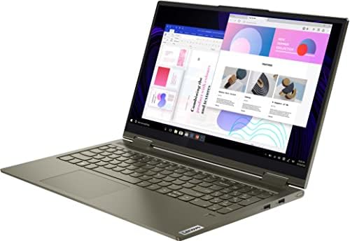 2022 Lenovo Yoga 7i 2-1 laptop de 15,6 polegadas FHD Plataforma Intel EVE 11th Core i7-1165g7 IRIS XE Graphics 12