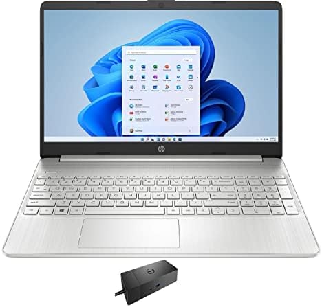 HP 15Z 15-EF0021N Laptop para casa e negócios, Wifi, Bluetooth, Webcam, HDMI, Win 11 Home) com WD19S 180W Dock