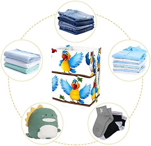 Incomer Print Print Lavanderia grande cesto de roupas prejudiciais à prova d'água cesta de roupas para roupas de brinquedos de roupas, decoração para o quarto