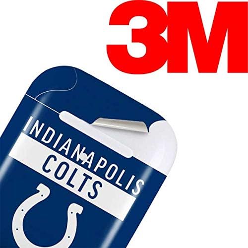 Skinit Decal de áudio Compatível com a Apple AirPods com caixa de carregamento Lightning - NFL Indianapolis Colts, oficialmente