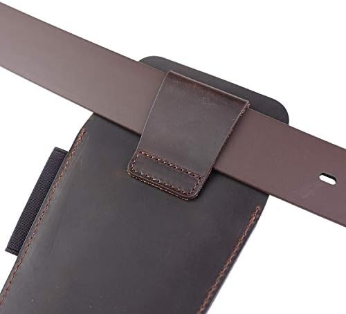 Bolsa de ferramentas de couro PJ14 Viperade, suporte de métrica de fita, bolsa de alicates, coldre da chave de fenda, 4 bolsos