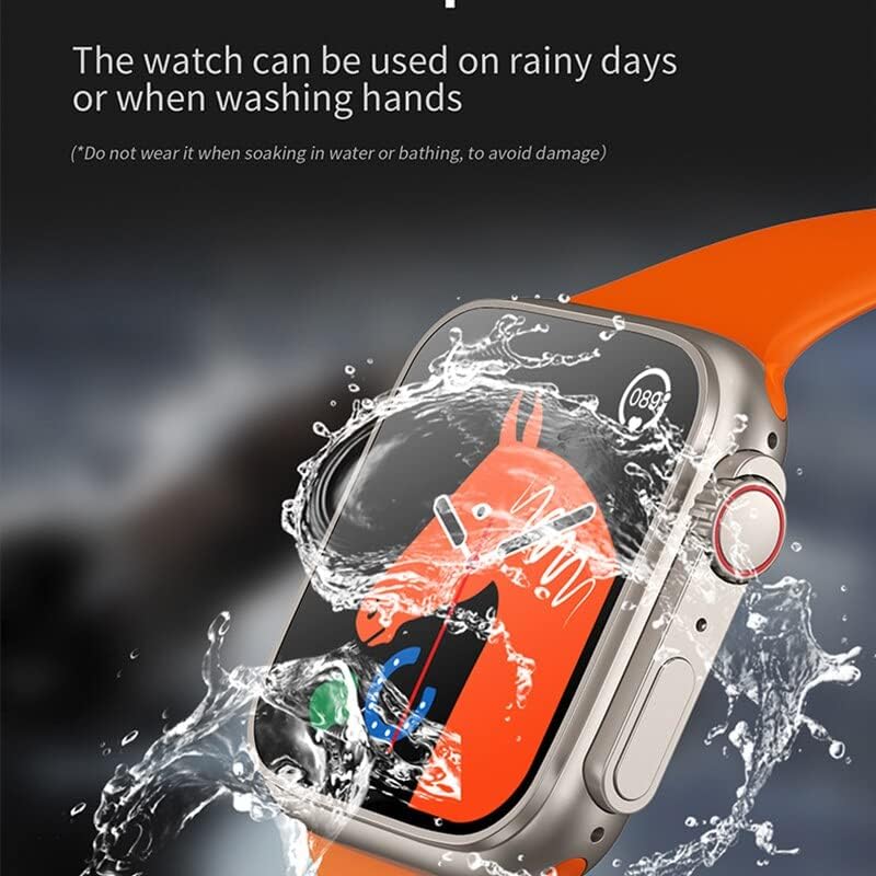 IWO T900 Ultra Smart Watch Men Series 8 Sports Watch Women Bluetooth Chamadas de temperatura Medindo o smartwatch PK DT8 WS8 MT8
