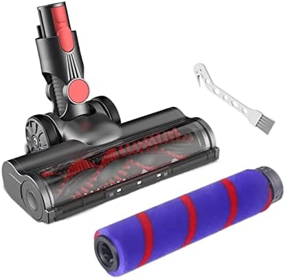 Kukax Electric Cleaning Brush Head Compatível Compatível com Dyson V7 V8 V10 V11 V15 Vacuum Fleaners, para tapetes