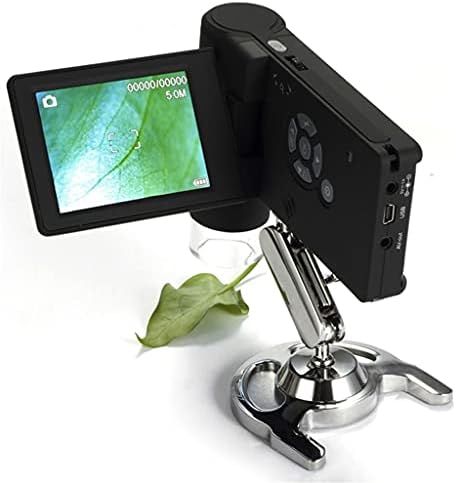 N/A 500X Microscópio Digital Mobile 3 '' LCD 5MP Bateria de lítio USB 8 LED Ferramentas de câmera PC PC