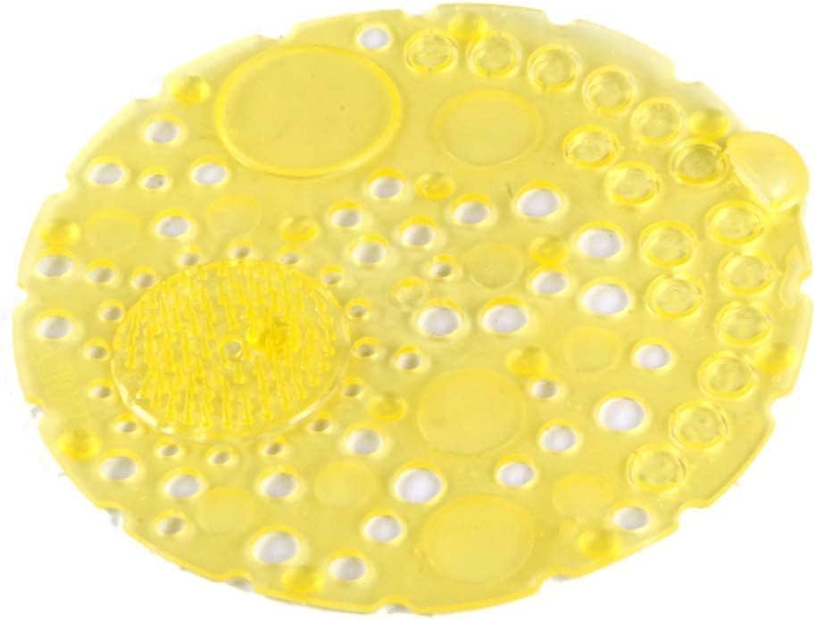 Target Higiene Premium Premium Screen MAT Desodorizador | Long Bristle Anti-Splash e Anti-adestramento During Odor Secures de tela Urinal Pad | Limão amarelo