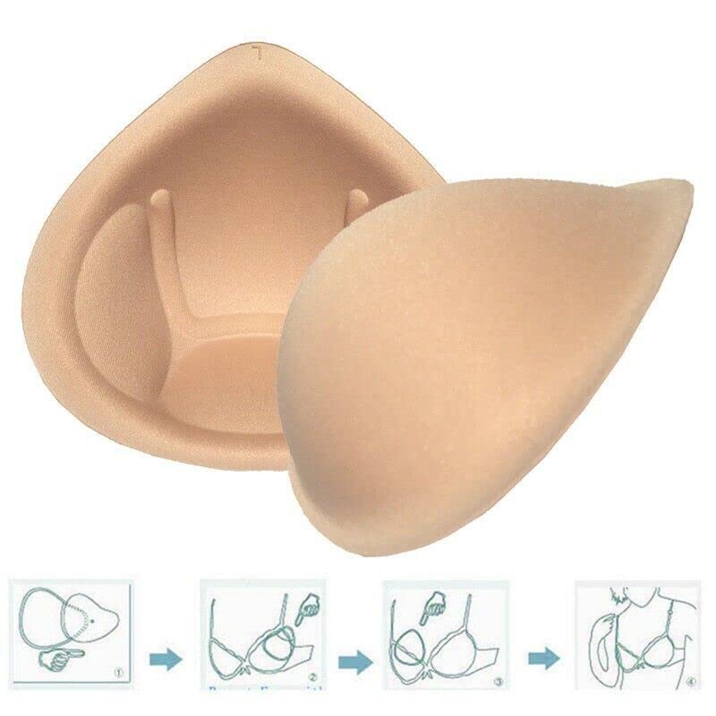 Almohadillas Reutilizables para Prótese de Mastectomía de Pechos de Silicona