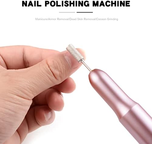 Beleza de retirada de polimento elétrico caneta USB Polhener Machine com dicas de arquivo de unhas