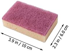 Esponjas de esponja de 16pcs para limpeza da lavadora de louça Microfiber de microfibra de limpeza doméstica de limpeza de esponja de celulose esponja de esponja de esponja de esponja de pano de lavagem de pano de lavagem