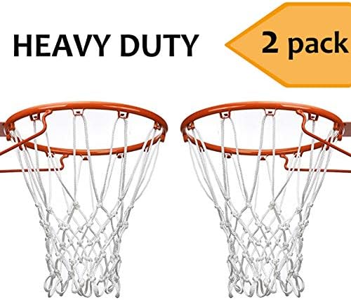 Ester Beauty Hovery Basketball Net 2 Pack Professional Profissional para qualquer clima Outdoor & Indoor 12 Loops