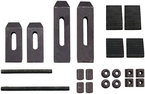 Erie Tools Mini Bench Top Mill com Kit de aperto de 24 peças de coletor e vice -moinho de 55 mm
