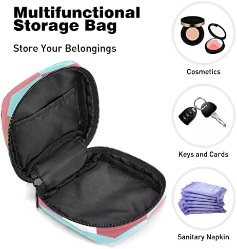 Bolsa de armazenamento de guardanapo sanitário, bolsa menstrual da xícara, sacos de armazenamento portáteis de guardana