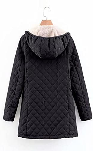 Pullover de moletons de inverno feminino, moletons com zíper feminino 2023 Jaqueta de lã de inverno Sherpa forrada a camiseta