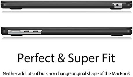 UESWILL Compatível com MacBook Air 13,6 polegadas Caso 2022 Modelo A2681 com M2 Chip Touch ID, casca dura fosca + tampa