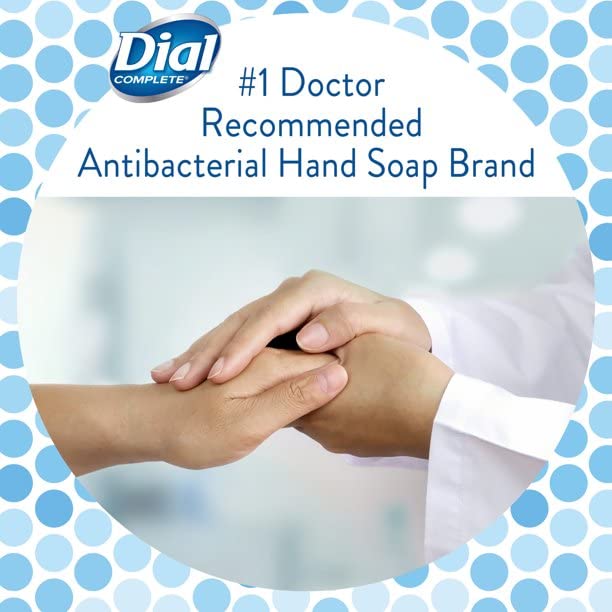 Disque a lavagem das mãos de espuma antibacteriana completa - pêra fresca - 7,5 oz - 2 PK