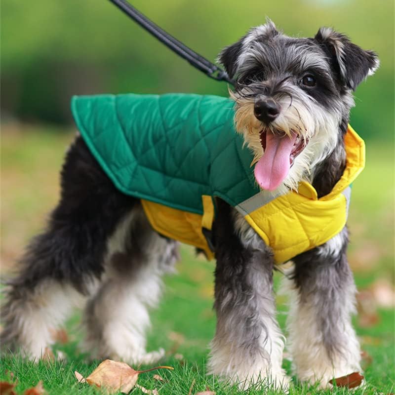 Roupas de cão grande a água de cachorro inverno quente jaqueta grande roupas de colete refletivo para cães grandes de cães médios