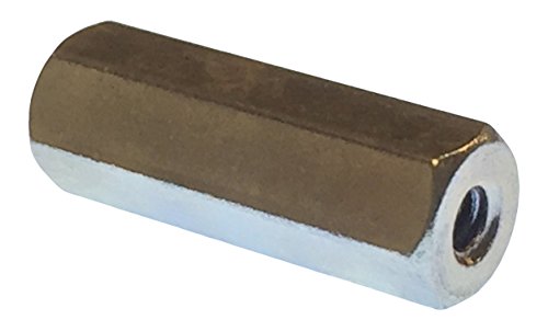 Lyn-tron, aço, fêmea, banhado a zinco, tamanho de parafuso 4-40, 0,25 OD, 1,875 de comprimento,
