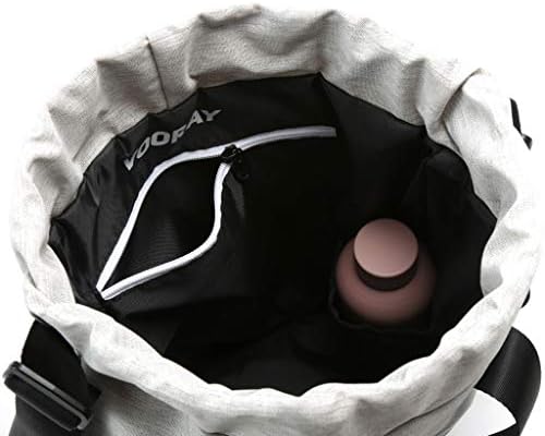 Vooray 23L Flex Cinch Backpack de cordão | Sackpack leve à prova d'água para mulheres | Tiras ajustáveis ​​e bolso múltiplo