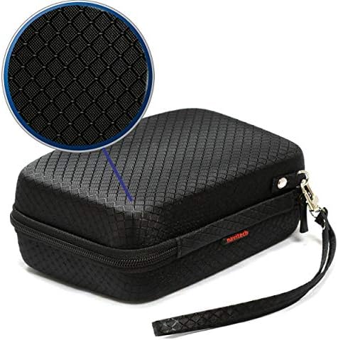Navitech Black Hard GPS Carry Case Compatível com Rand McNally TND 550 GPS de 5 polegadas