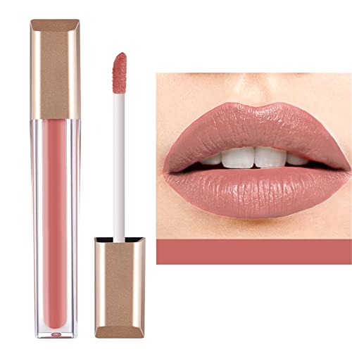 Velor Puff Mini Velvet Liquid Lipstick Cosmetics clássicos à prova d'água clássica Longa Longa Corção suave cor Full Lip Gloss 3.5ml Lip Gloss for Little Girls 2