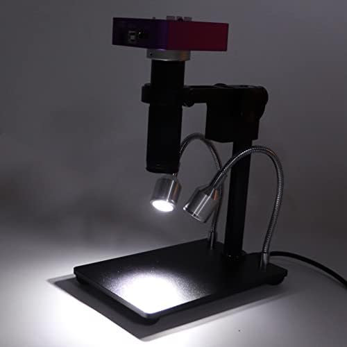 Câmera de microscópio digital, 2K 51MP Full HD HDMI USB Electronic Industry Microscope Camera Kit com lente de montagem