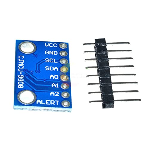 Sensor de temperatura de alta precisão MCP9808 I2C Módulo da placa de breakout 2.7V-5V Tensão lógica para Ardunio em estoque