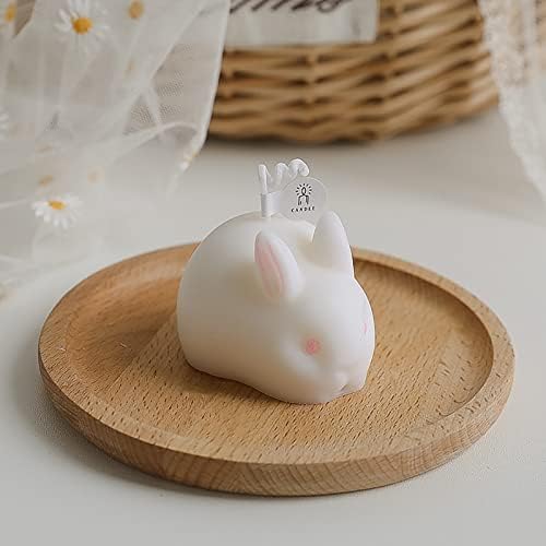 Foto de vela de aromaterapia de coelho Adeços de vela Ornamentos