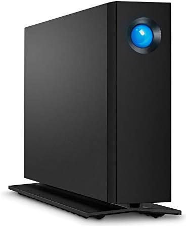 Lacie D2 Profissional 8TB DISTRILHO RUDO DO RUSTO DO TEMPOLAR HDD USB-C USB 3.0, 7200 rpm Drives de classe corporativa, para