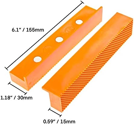 Garmills Vise Molhas Moldes Capas de 6 polegadas de 2 polegadas 2 peças universa