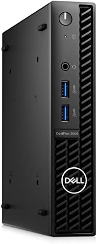Dell Optiplex 3000 Desktop Computer - Intel Core i5 12th Gen I5-12500T HEXA -CORE 2 GHz - 8 GB RAM DDR4 SDRAM - 256 GB M.2 PCI