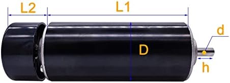 Sobre o eixo de máquina-ferramenta em estojo DC 12-48V 200W 300W 400W 500W DC Motor Brush Motor Cool para Máquina de Gravura CNC