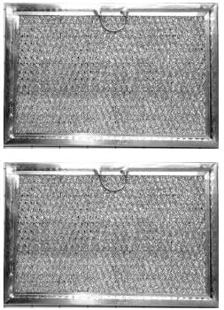 Substituição do filtro de microondas para Frigidaire 5304464105 GE WB06X10608 Filtro de graxa de microondas 5.12 x 7,64