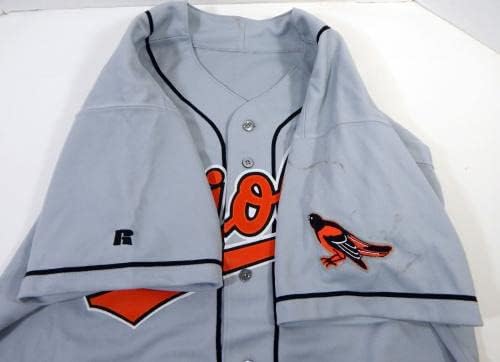1995-00 Baltimore Orioles Game emitiu Grey Jersey 48 DP22160 - Jerseys MLB usada para jogo MLB