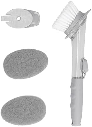 dispensador de sabão líquido do tipo PLPLAAOBO, maconha, lavando de maconha, escova de esponja automática de esponja