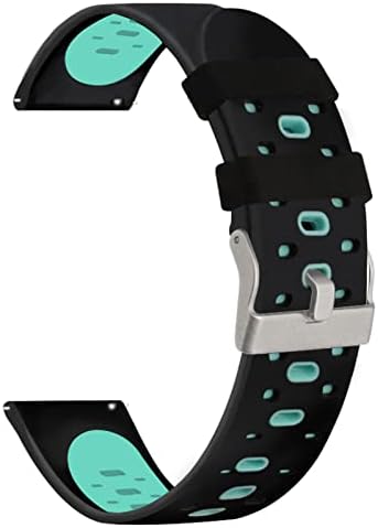 Skxmod 20mm colorido tira de banda de vigilância para Garmin Forerunner 245 245m 645 Music Vivoactive 3 Sport Silicone Smart Watchband Bracelet