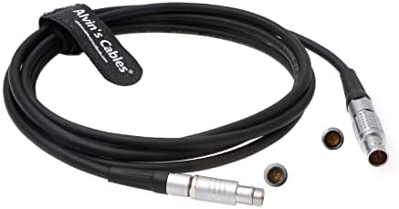 Cabos de Alvin Preston Mdr3 | MDR4 Run-Stop Cable para Câmera Arri-Alexa 1b 10 pinos macho a 3 pinos Rs Cabo 60cm | 23,6 polegadas